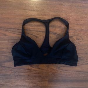 Lululemon Black Plunge Sports Bra